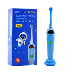 Электрическая щетка для детей Revyline RL 020 в голубом дизайне