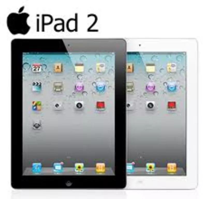 New Apple iPad 2 White/Black 64GB 9.7