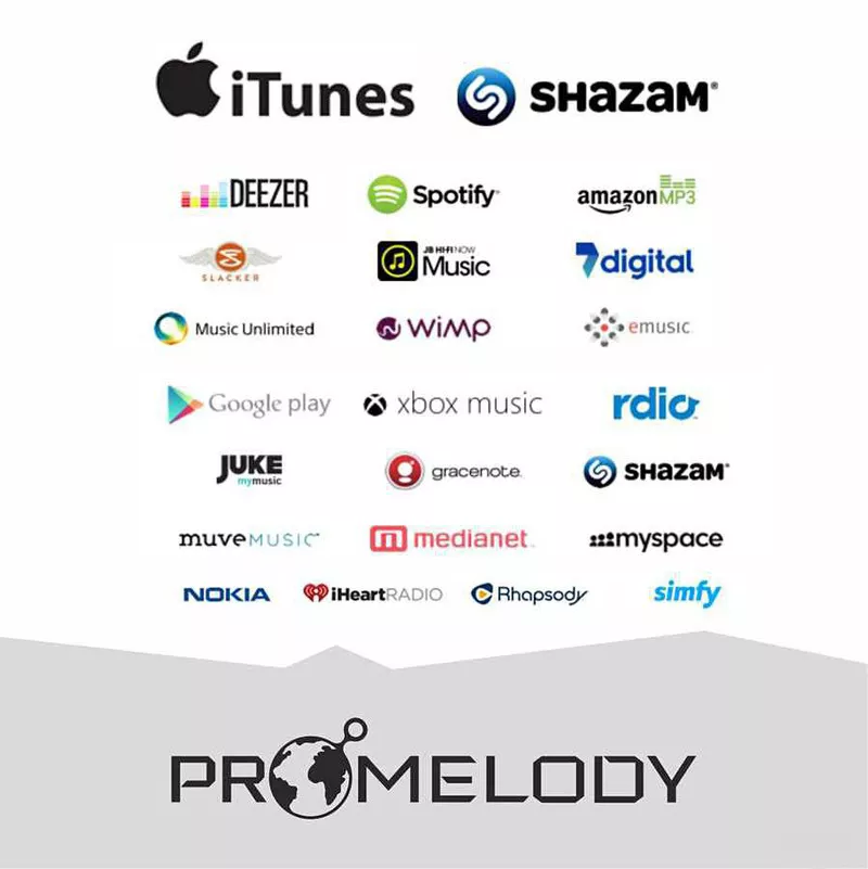 Promelody - продавайте музыку через цифровые магазины.