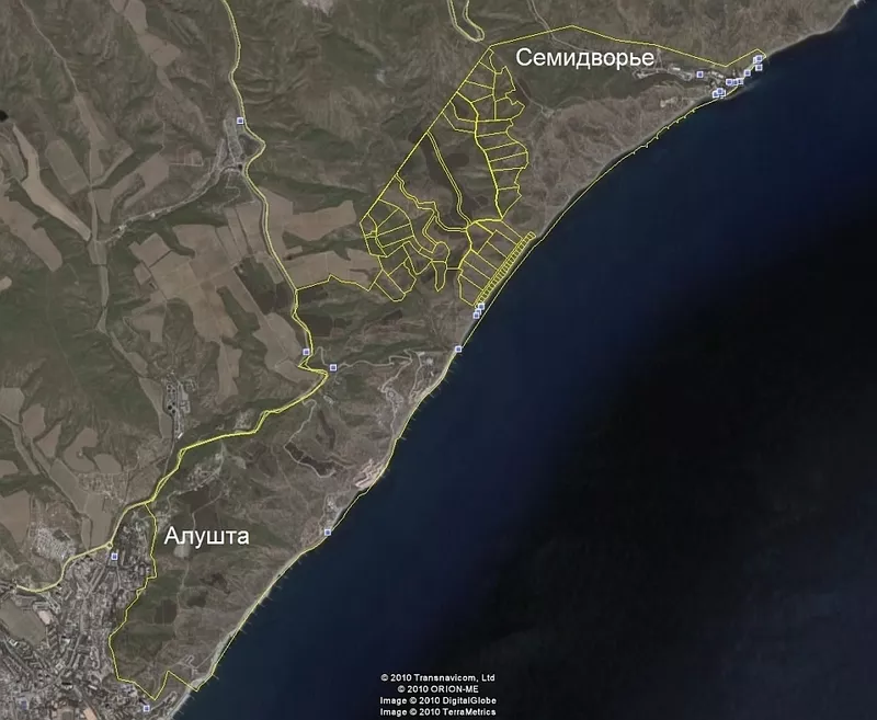 10 соток в Большой Алуште (Крым) в 250 метрах от моря! 4