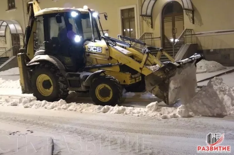 Уборка и вывоз снега дешево 2