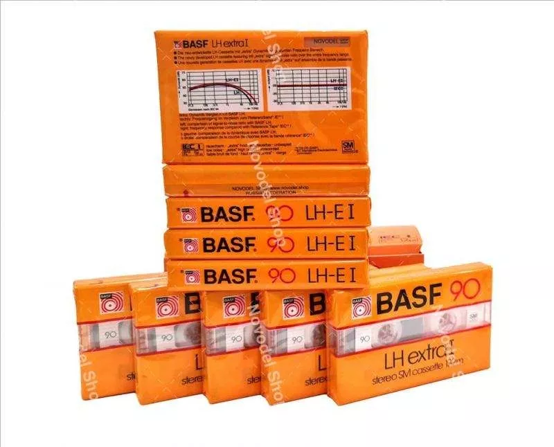 Новые аудиокассеты запечатанные BASF LH extra I 90 7